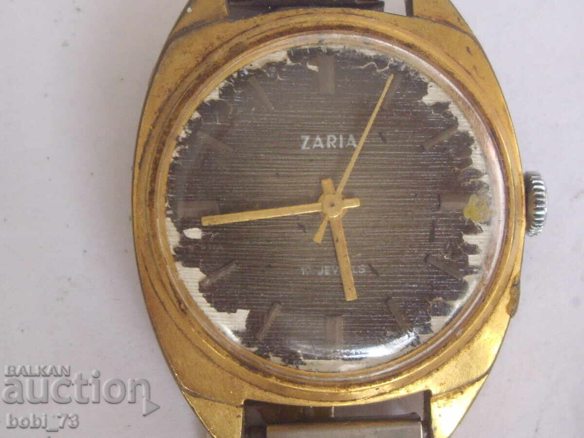 Old Russian gold-plated watch Old Russian gold-plated watch