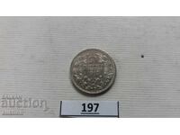 50 STOTINKI 1913 SILVER FOR COLLECTION