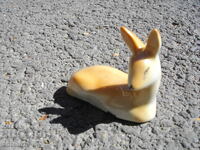 PORȚELAN BULGĂRESC VECHI STÂRNE CU CĂPRIOARĂ 1966