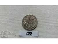 50 STOTINKI 1913 SILVER FOR COLLECTION