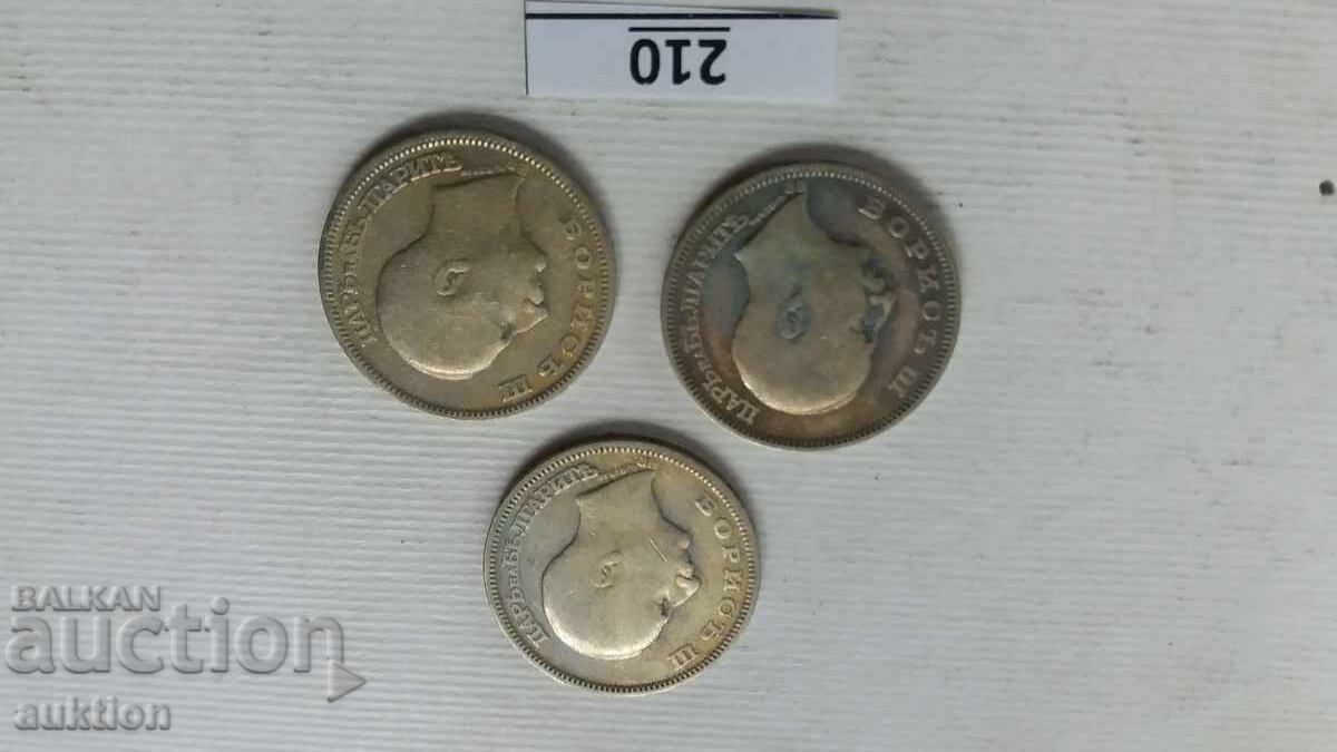 20 ЛЕВА - 1930 ГОДИНА - СРЕБРО -БОРИС - 3 - 3 БРОЯ - 5 20 ЛЕВА - 1930 ГОДИНА - СРЕБРО -БОРИС - 3 - 3 БРОЯ - 5