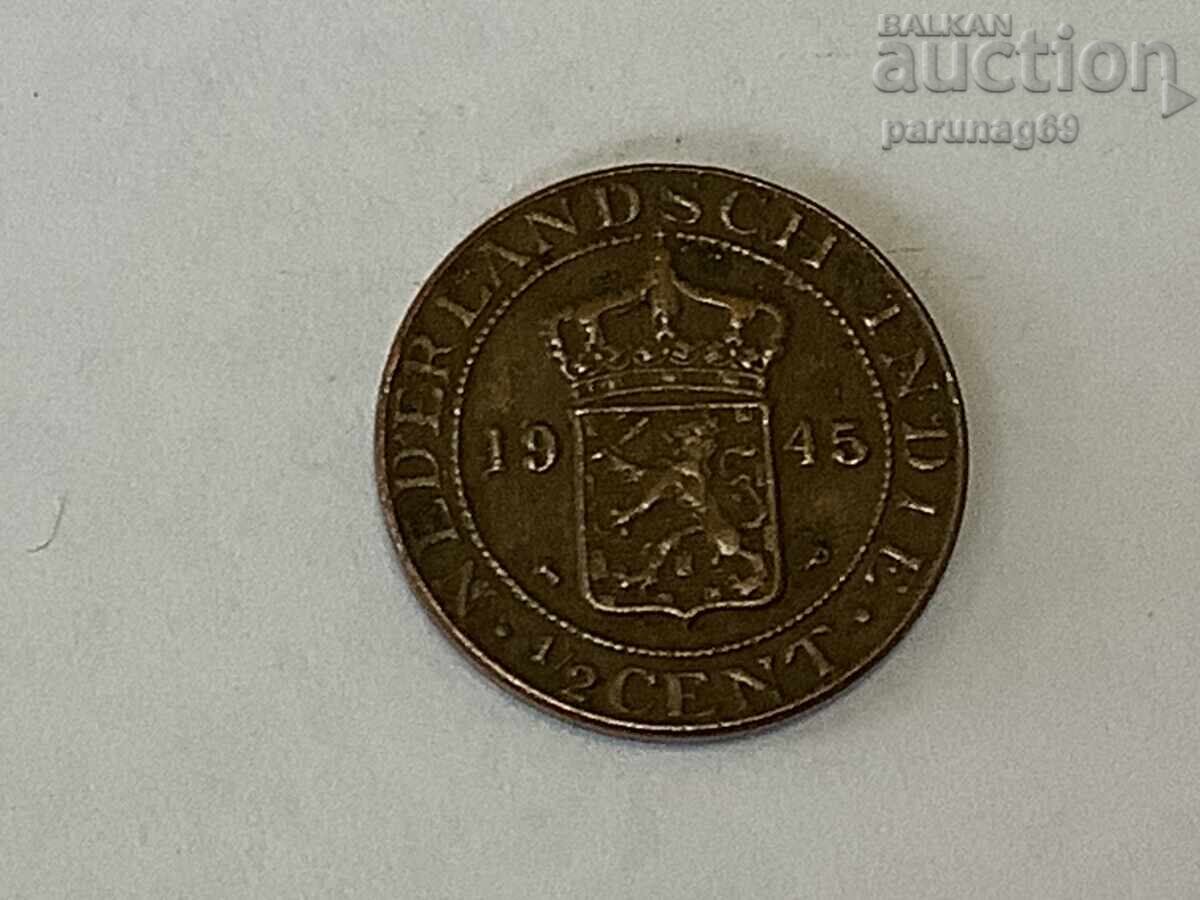 Ολλανδική Ανατολική Ινδία 1/2 σεντ 1945 Ολλανδική Ανατολική Ινδία 1/2 σεντ 1945
