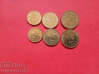 BULGARIA 10 20 50 Leva emisiune 1997 SET UNC