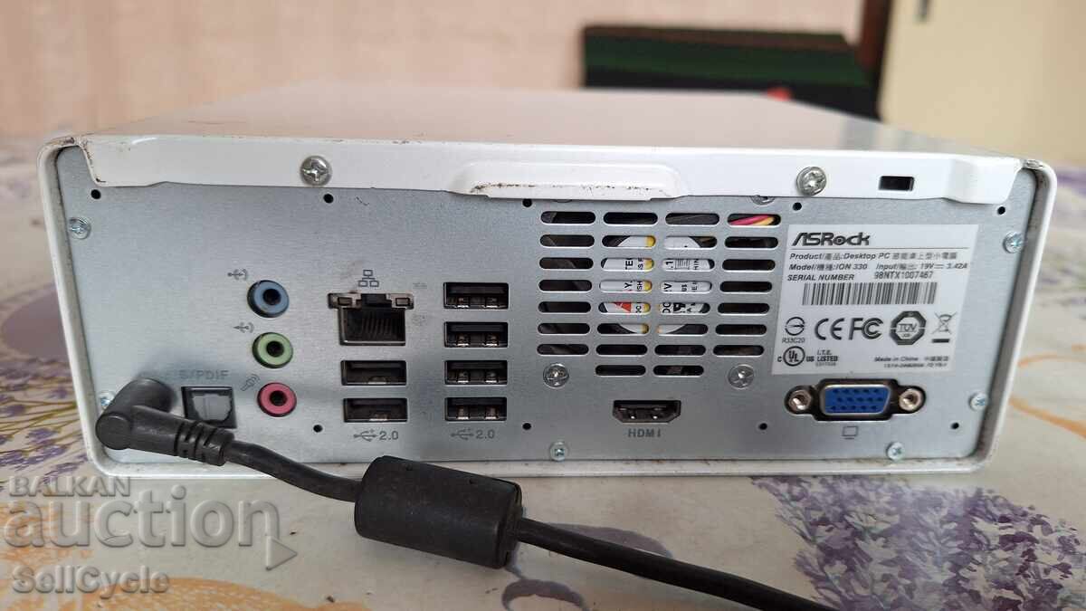 Auction ✅ MULTIMEDIA MINI COMPUTER ASROCK ION 330❗ Auction ✅ MULTIMEDIA MINI COMPUTER ASROCK ION 330❗