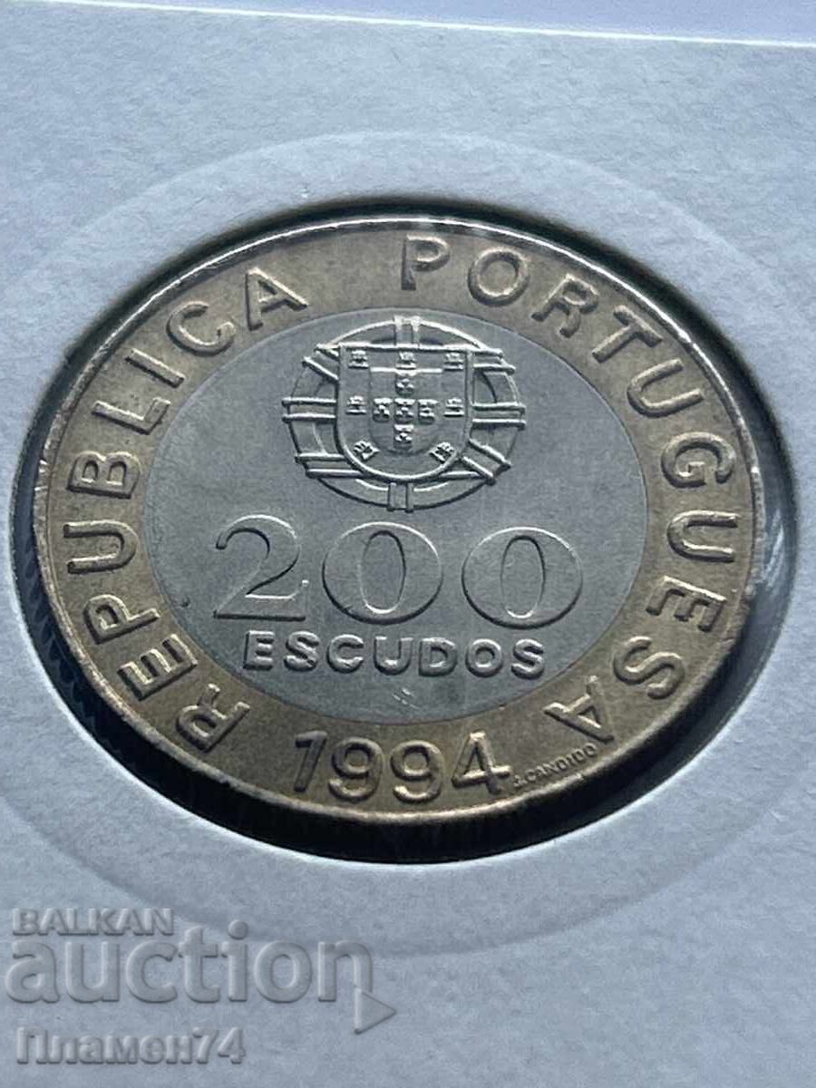 200 Escudos 1994 Portugal Lisbon with price 10.00 BGN | € 5.11