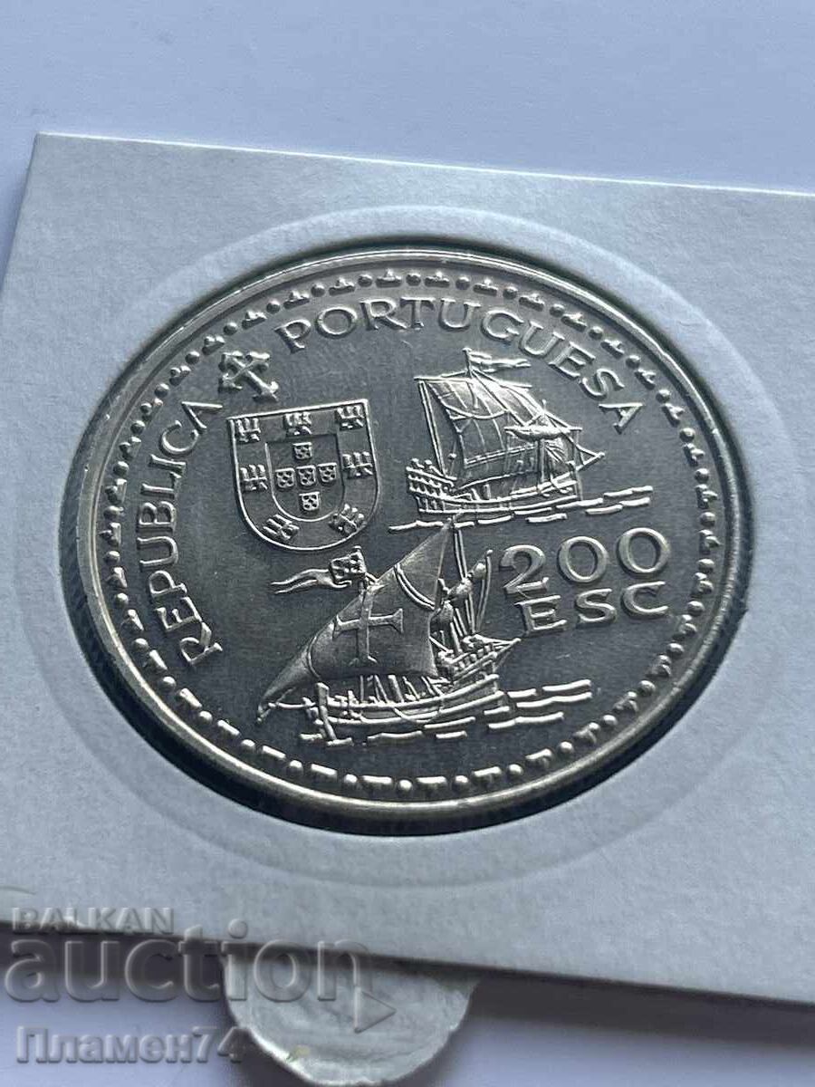 200 Escudos 1994 Portugal Henry the Navigator with price 10.00 BGN | € 5.11