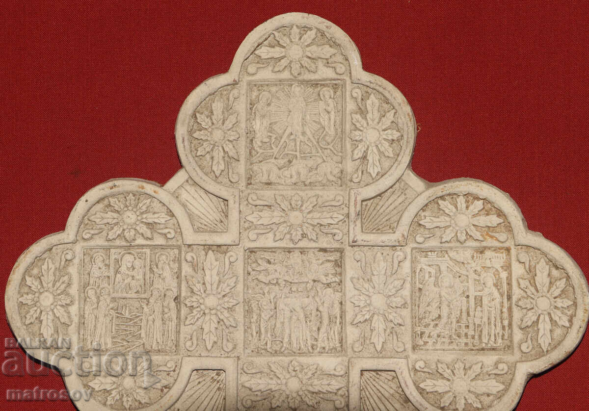 Handmade wooden cross, Crucifix wood carving - 5