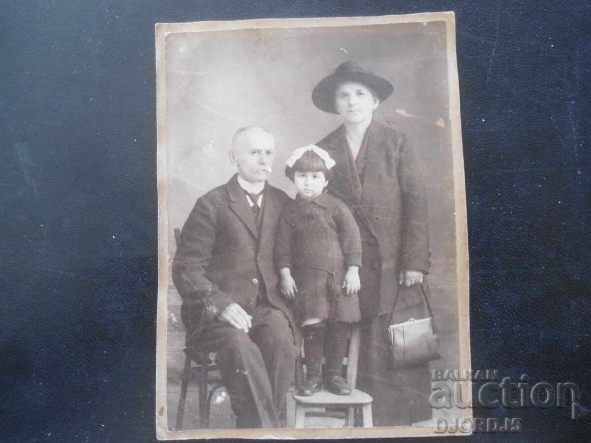 Παλιά φωτογραφία, χαρτόνι