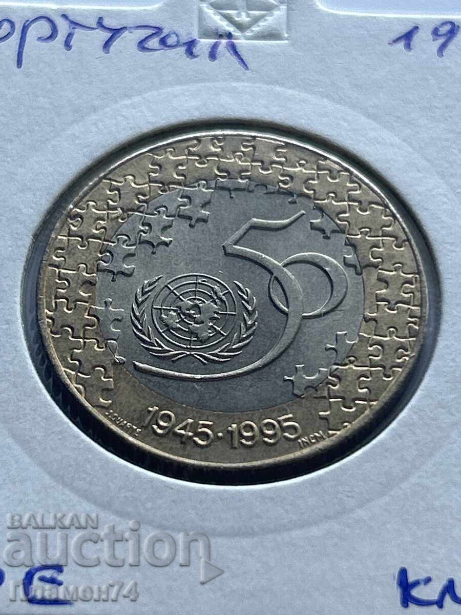 200 Escudos 1995 Portugal United Nations