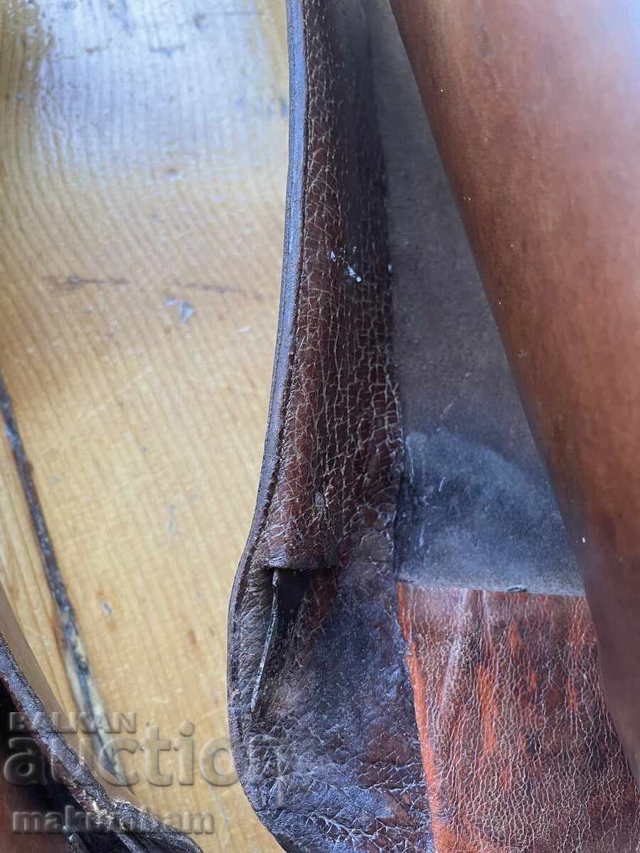 Ghete din piele de ofițer Regatul Bulgariei - 6 Ghete din piele de ofițer Regatul Bulgariei - 6