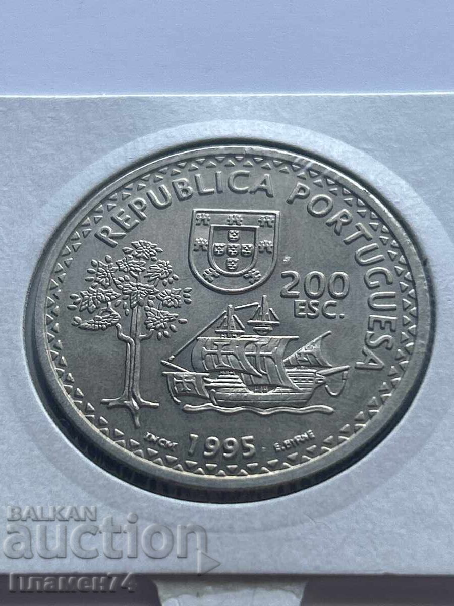 200 Escudos 1995 Portugal Solor and Timor Islands with price 10.00 BGN | € 5.11