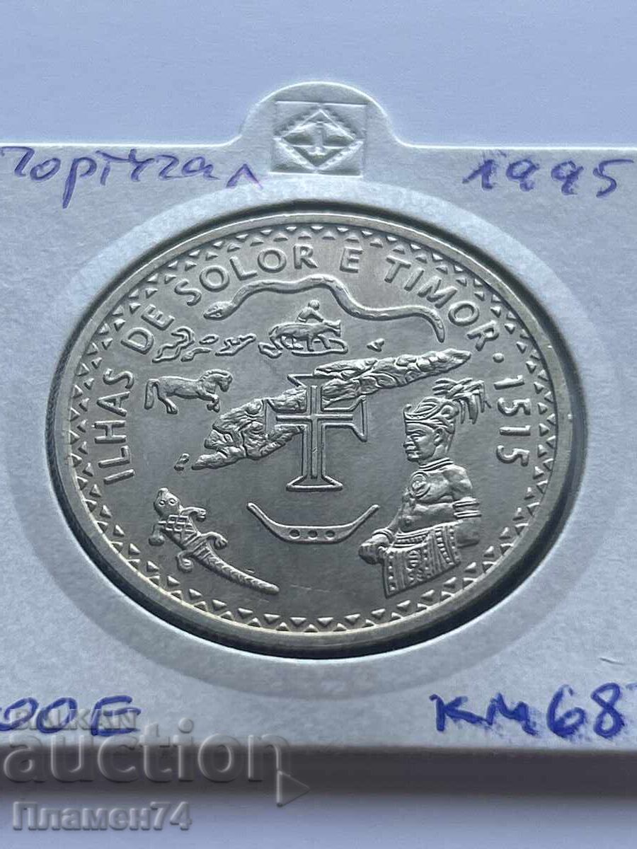 200 Escudos 1995 Portugal Solor and Timor Islands