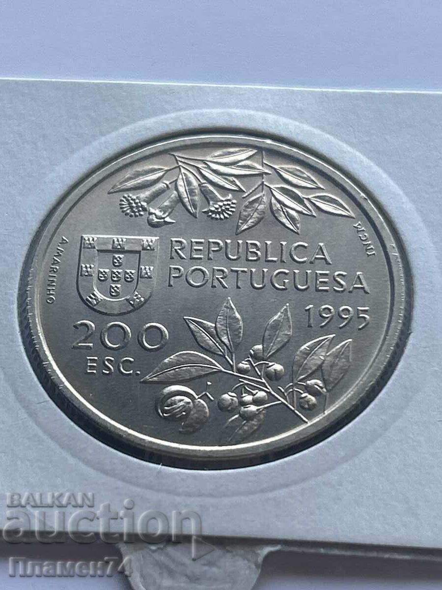 200 escudos 1995 Portugalia Insulele Moluce cu preț 10.00 BGN | € 5.11