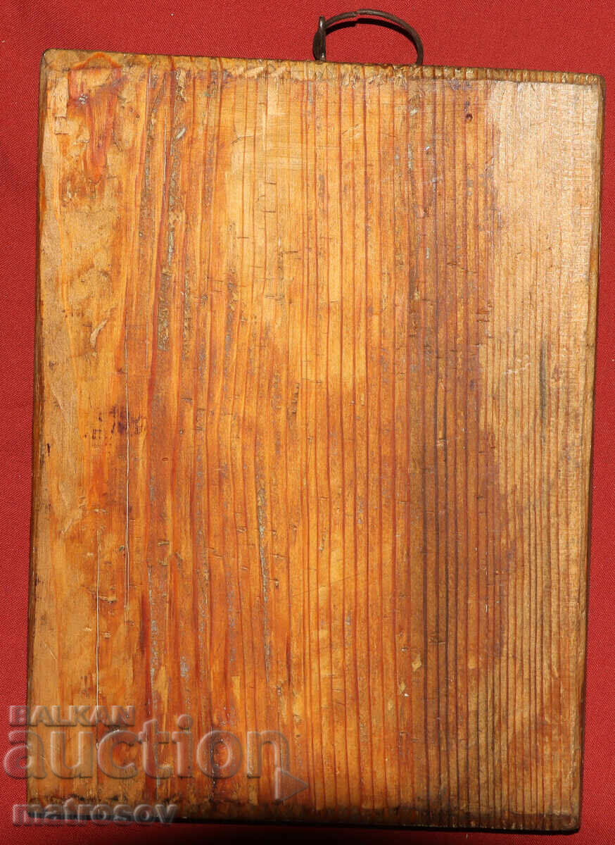 Old copper plaque icon St. Archangel Michael - 6