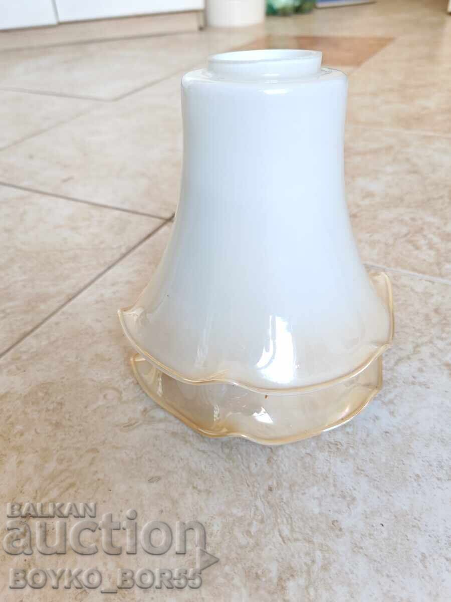 Delivery of Two Antique Glass Lamp and Chandelier Shades