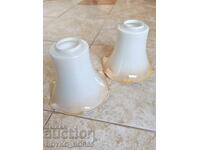 Două Sticle Antice pentru Corpuri de Lampă și Lustre