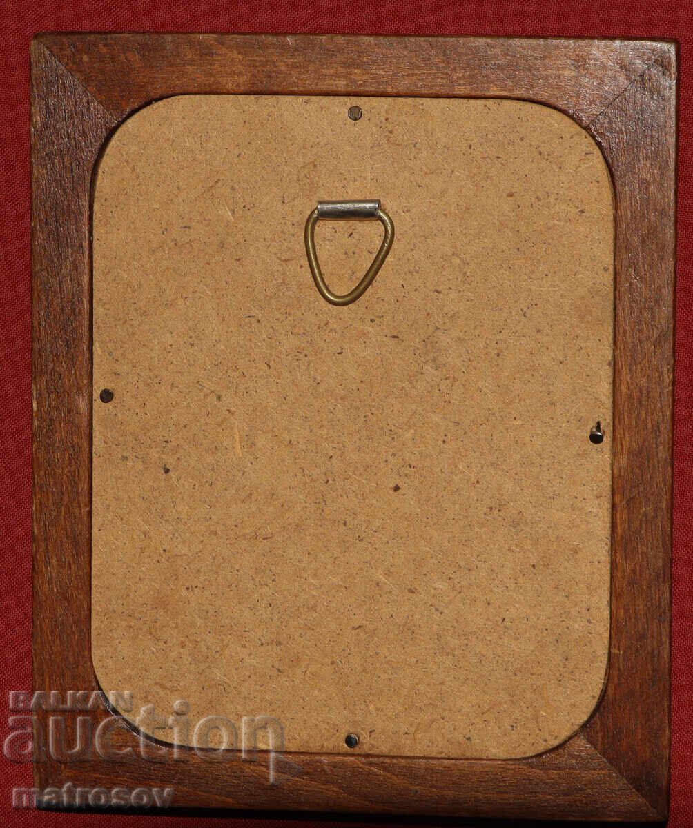 Handmade icon, bas-relief, Virgin Mary with the Child - 5