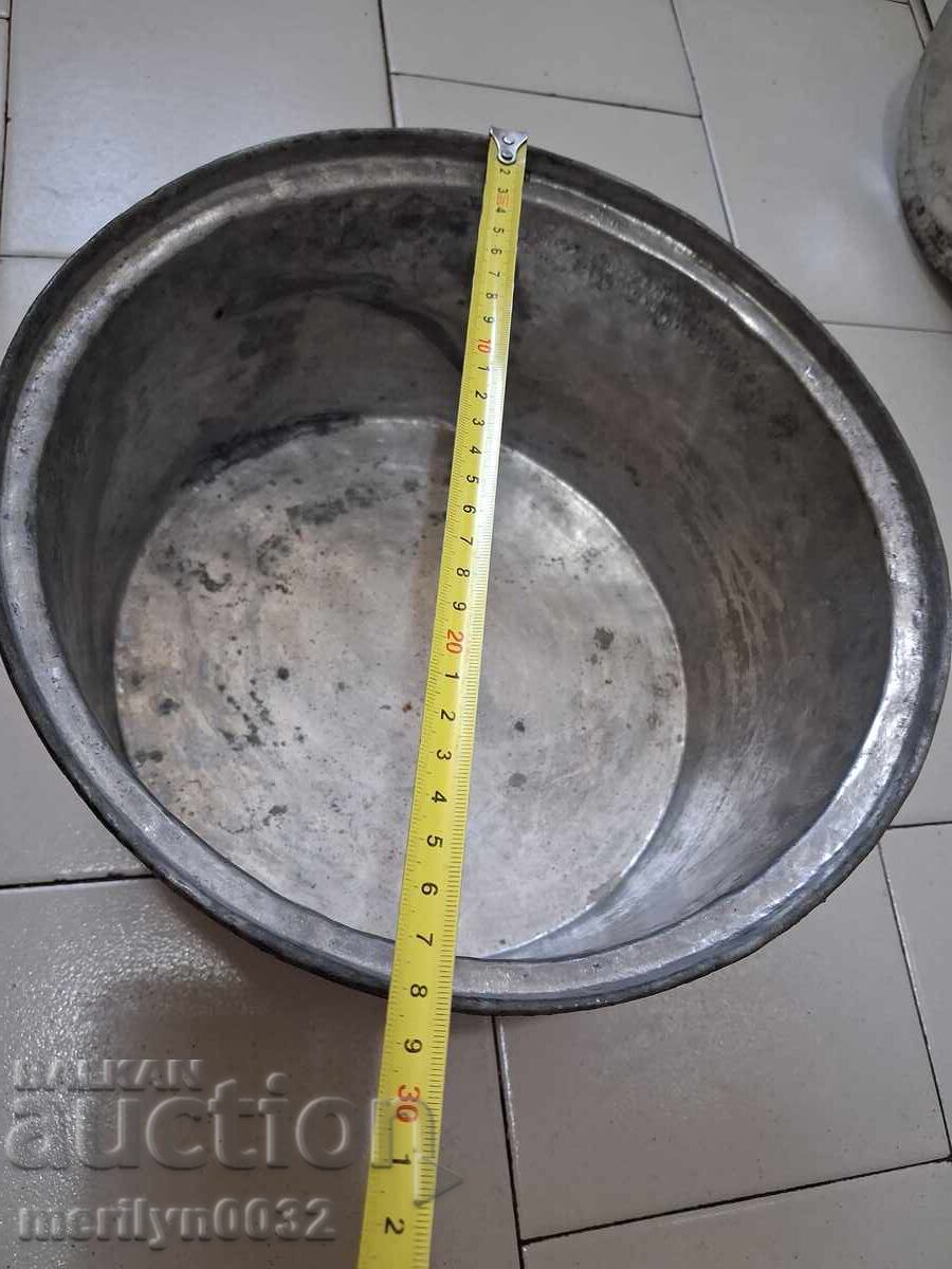 Χάλκινη κατσαρόλα με καπάκι, χάλκινο σκεύος - 6