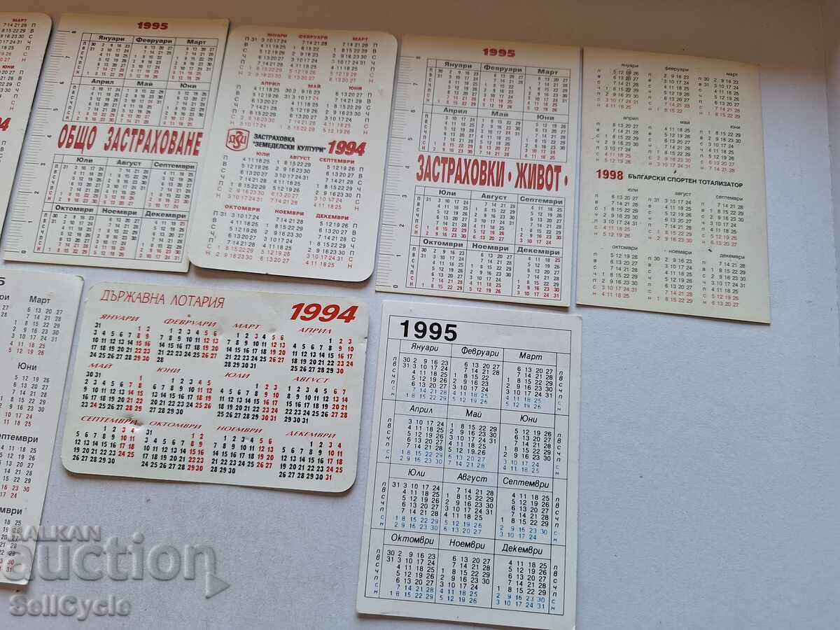 ✅ BULGARIAN CALENDARS FROM THE 90s ❗ - 6