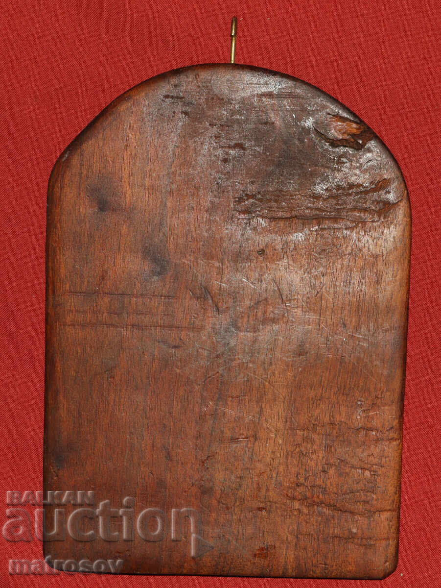 Handmade copper icon of the Virgin Mary with the Child - 5