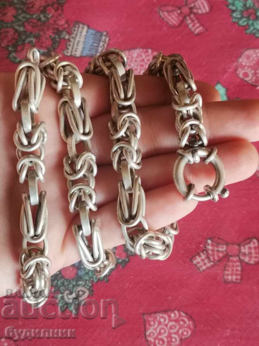 Silver Massive Chain. 83.31 Grams. 55cm. Starting price over 100. - 5 Silver Massive Chain. 83.31 Grams. 55cm. Starting price over 100. - 5