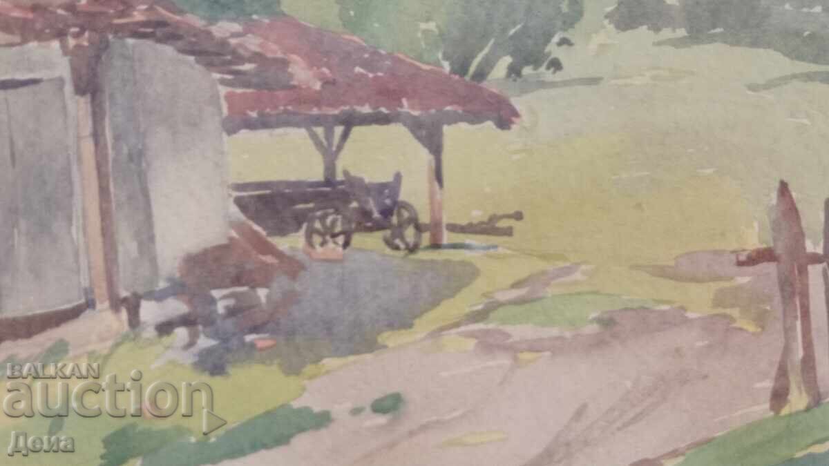 Delivery of Anna Komsieva Watercolor