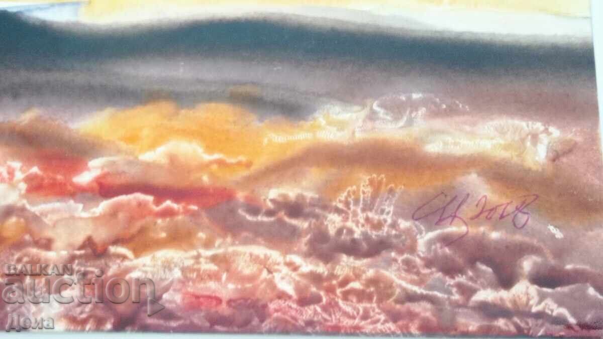 Delivery of Sava Tsonovski Watercolor 2008