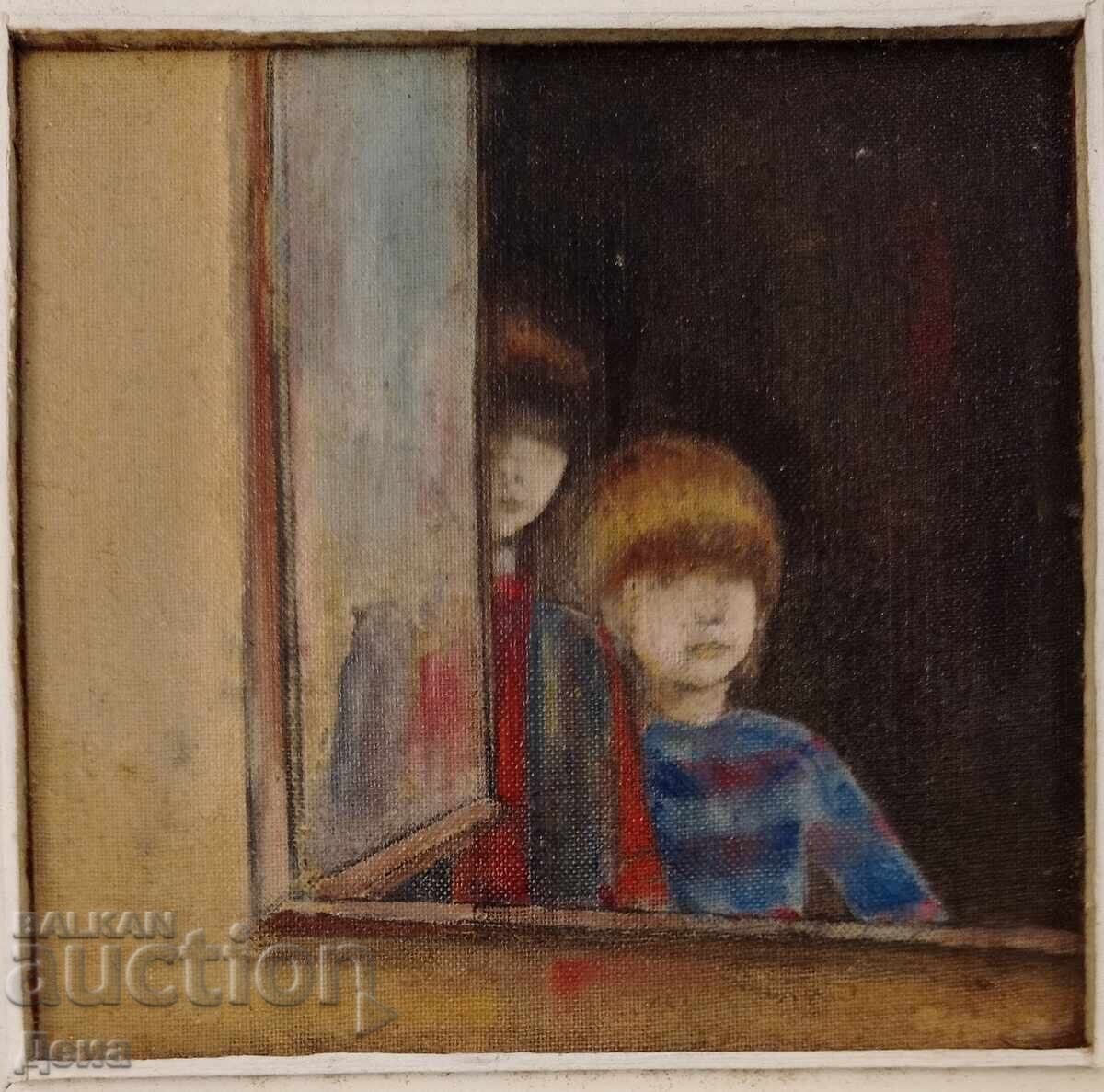 Interesting small painting from the 80s with price € 30.68 | 60.00 BGN
