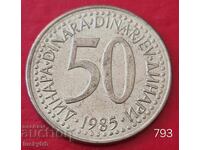 50 dinara 1985 - Yugoslavia