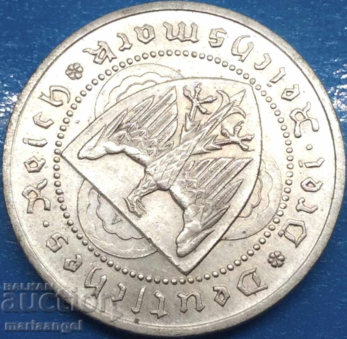 Auction 3 marks 1930 A - Berlin Germany 3rd Reich PATINA silver Auction 3 marks 1930 A - Berlin Germany 3rd Reich PATINA silver