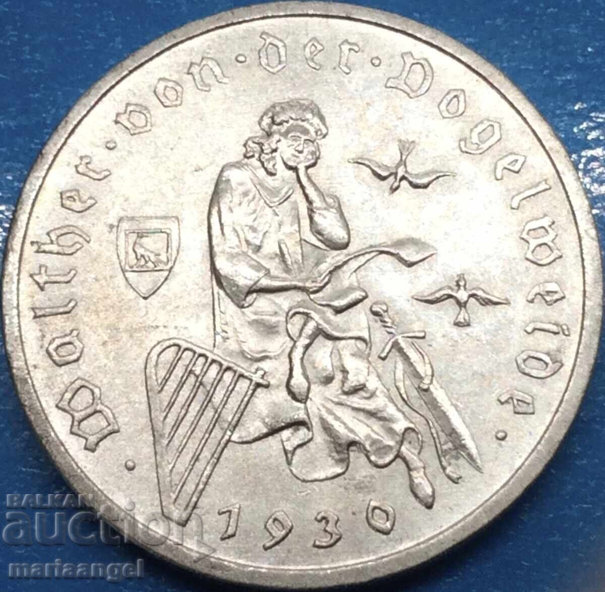 3 marks 1930 A - Berlin Germany 3rd Reich PATINA silver - 6 3 marks 1930 A - Berlin Germany 3rd Reich PATINA silver - 6