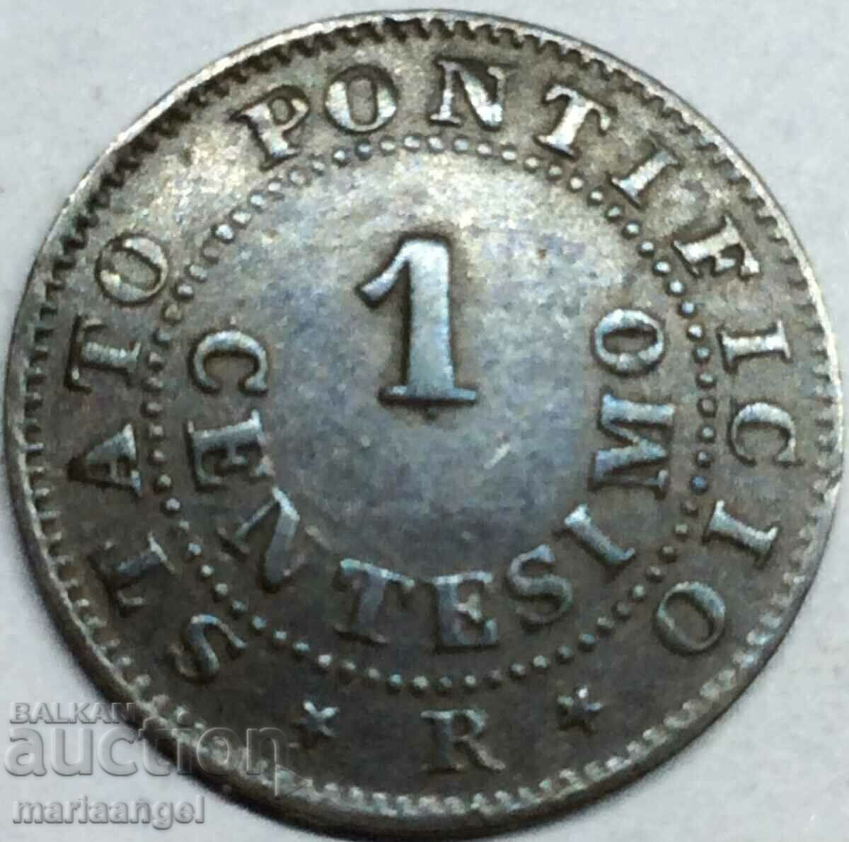 1 centesimo 1867 Vatican - excl. rare - 5