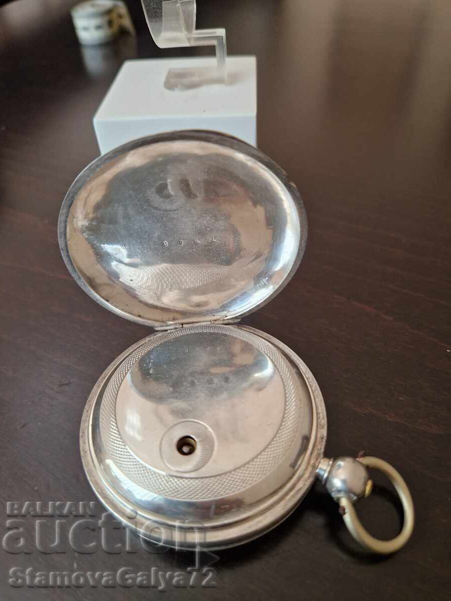 Παράδοση Σπάνιο αμερικανικό ασημένιο ρολόι τσέπης Appleton Tracy &