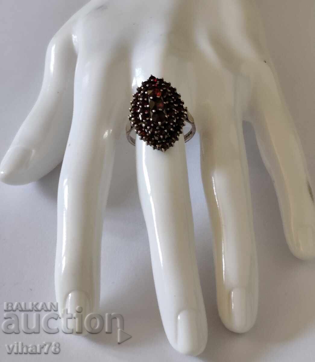 ΣΤΑΡ ΔΑΜΣΚΙ ΑΡΓΥΡΟ ΔΑΧΤΥΛΙΔΙ ΜΕ ΓΡΑΝΑΤΕΣ - 5