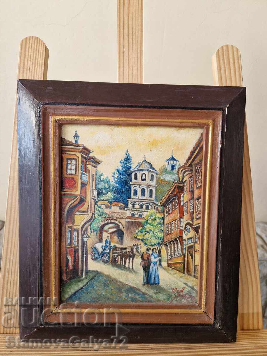 Angel Rangelov Ango - painting, graphic, canvas, author with price 297.00 BGN | € 151.85 Angel Rangelov Ango - painting, graphic, canvas, author with price 297.00 BGN | € 151.85