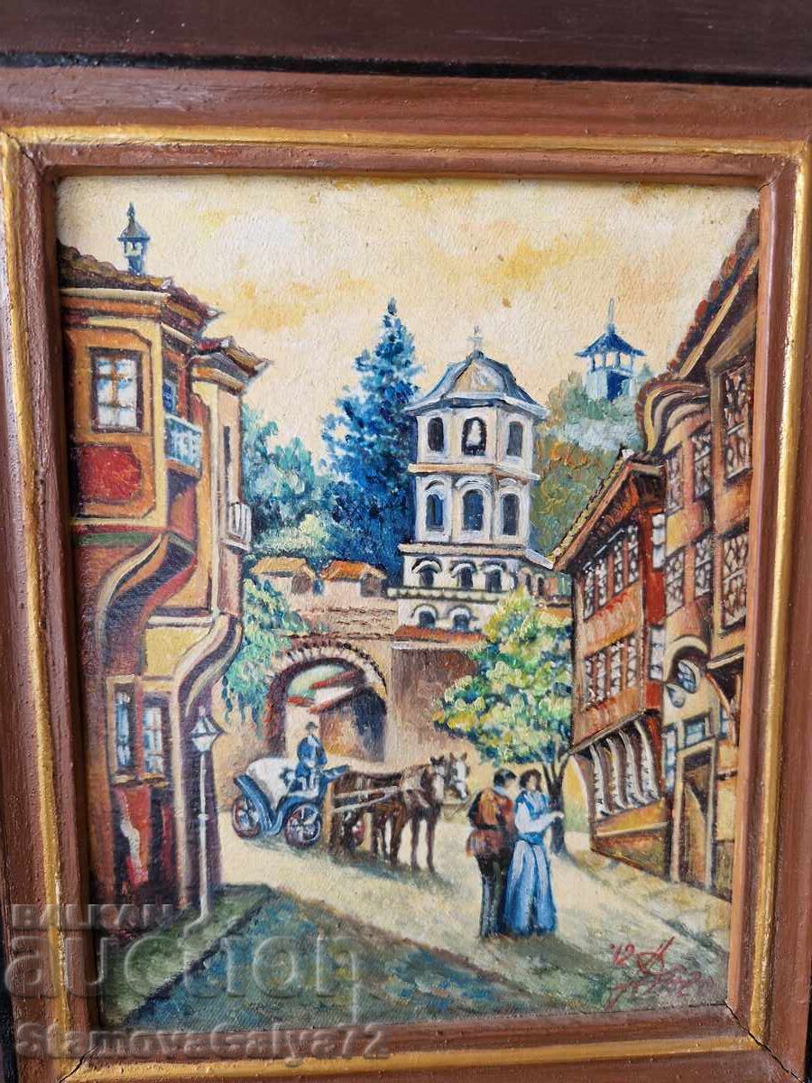 Delivery of Angel Rangelov Ango - painting, graphic, canvas, author Delivery of Angel Rangelov Ango - painting, graphic, canvas, author