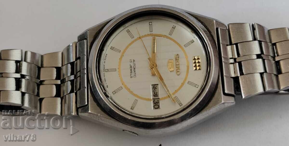 Licitație Ceas de bărbați SEIKO-AUTOMATIC