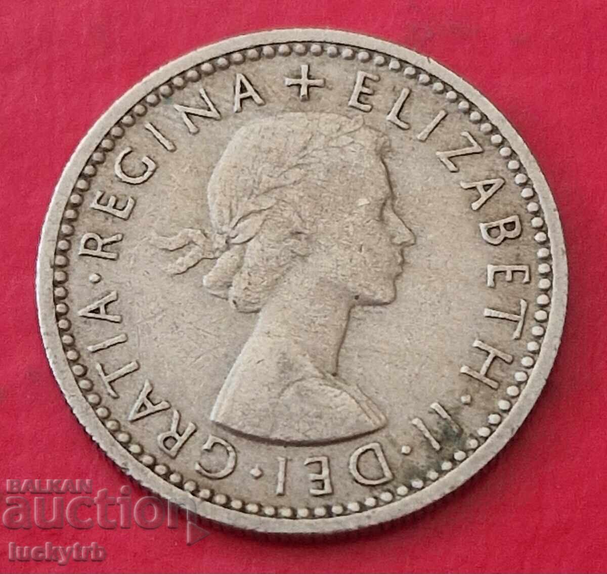 6 pence 1957 - Great Britain with price 1.00 BGN | € 0.51 6 pence 1957 - Great Britain with price 1.00 BGN | € 0.51