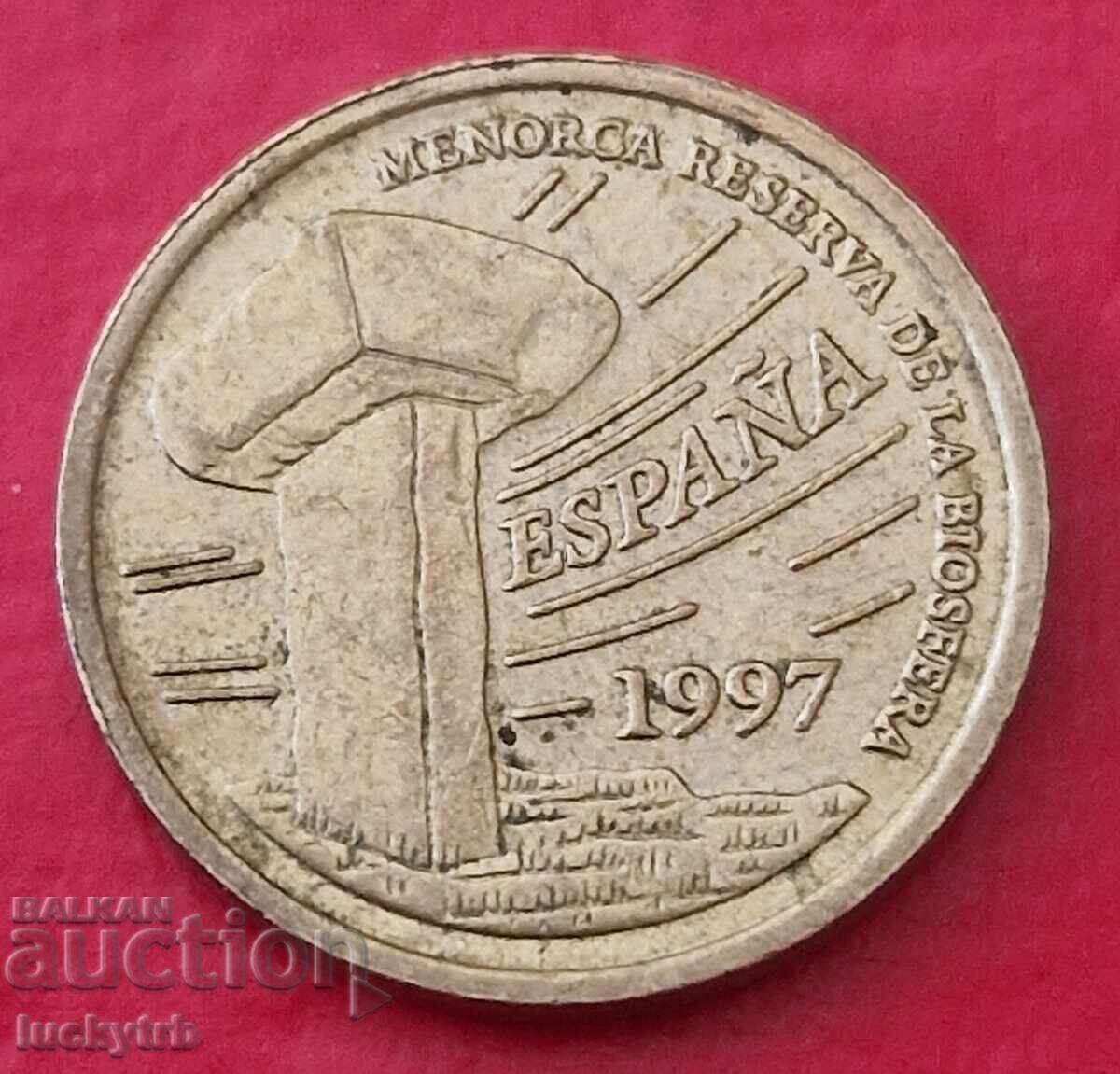 5 песети 1997 - Испания - Балеарски острови с цена 0.70 лв. | € 0.36 5 песети 1997 - Испания - Балеарски острови с цена 0.70 лв. | € 0.36