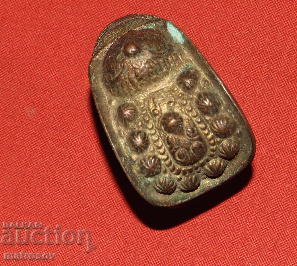 Licitație Brățară veche tradițională din bronz, bijuterie, cataramă