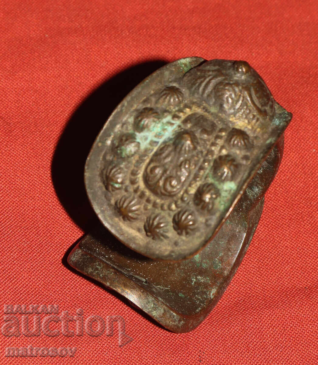 Livrarea Brățară veche tradițională din bronz, bijuterie, cataramă