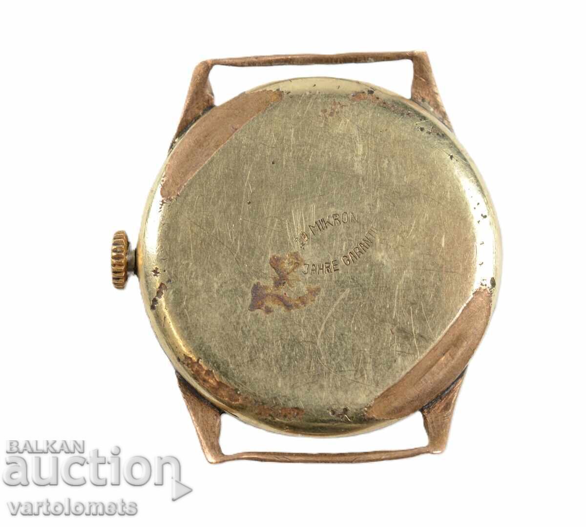 Men's Watch CHRONOMETRE SWISS MADE 20 Mk Au - doesn't work with price 42.00 BGN | € 21.47