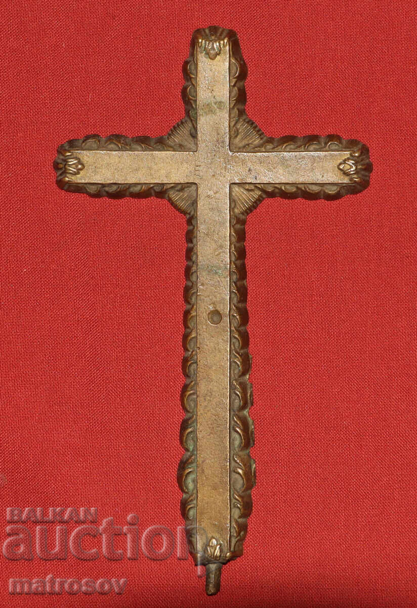 Old bronze crucifix with price 155.00 BGN | € 79.25
