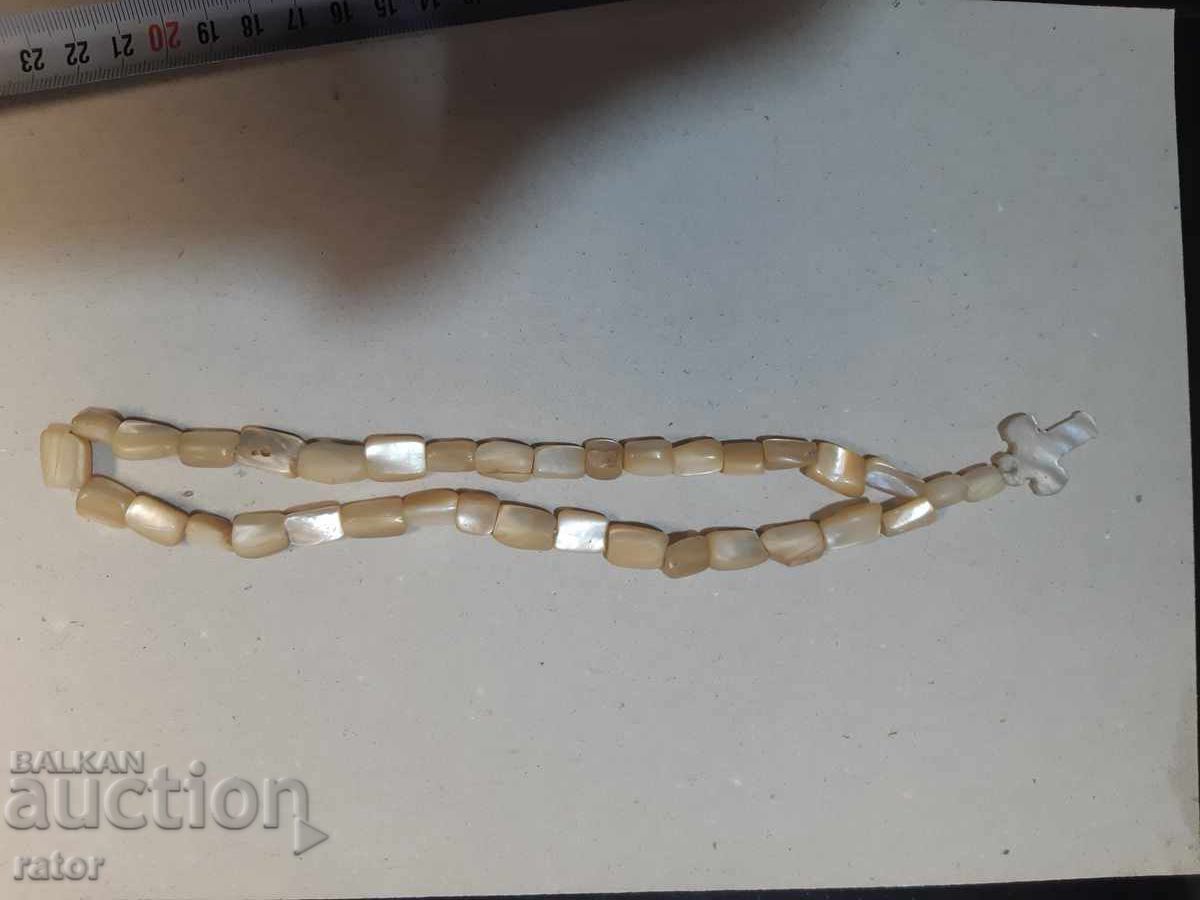 Autentic rozariu sidefat renascentist - 6