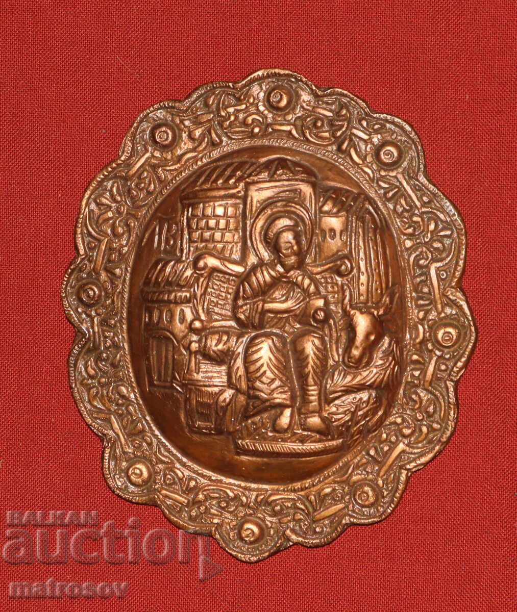 Μέλι ανάγλυφο, εφαρμογή θρησκευτικού θέματος