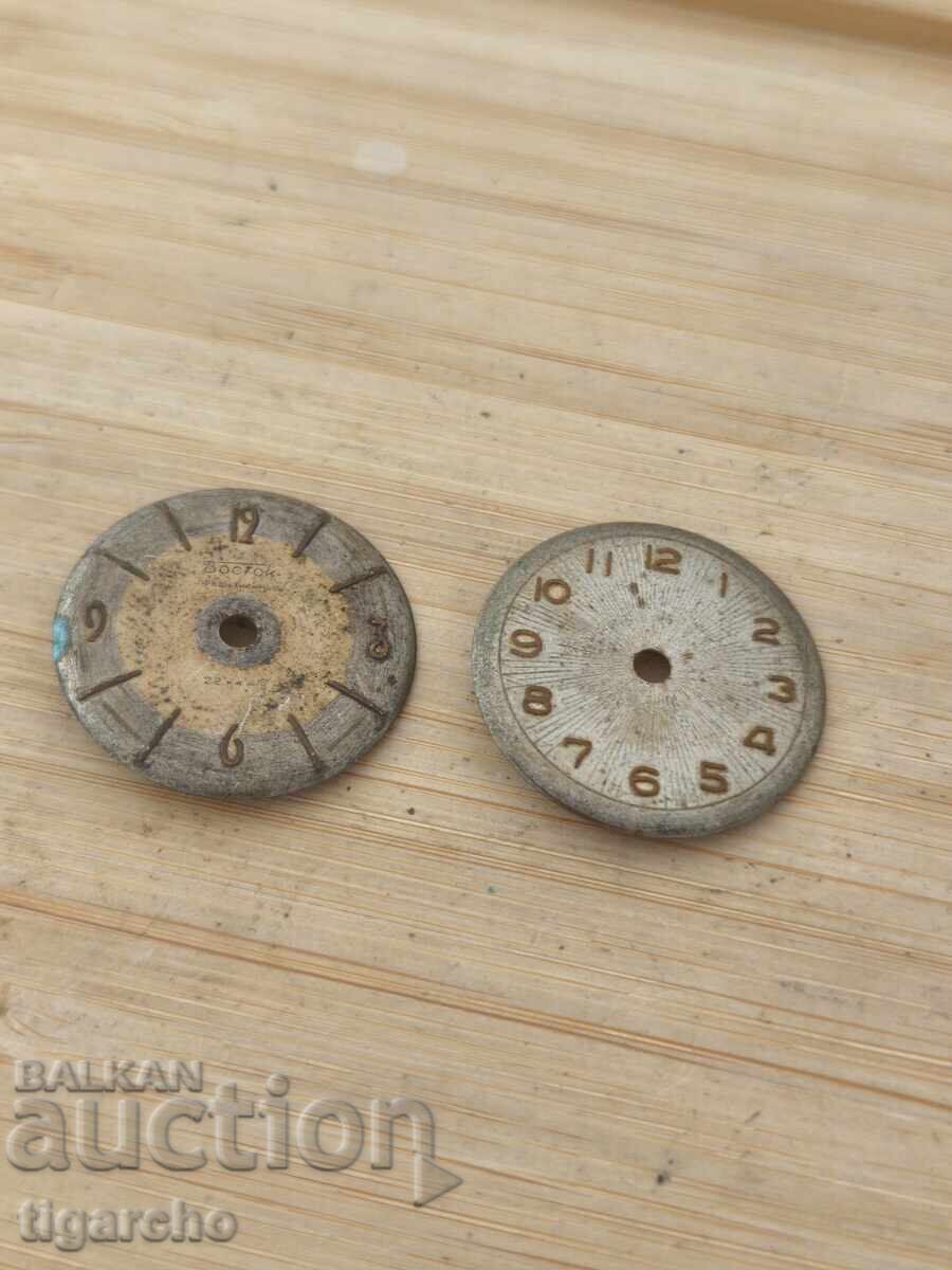 Vostok watch faces