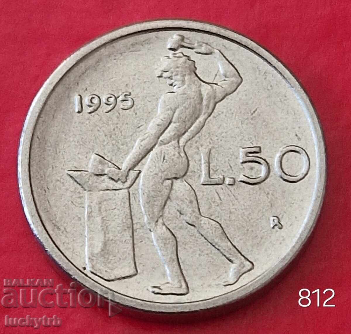 50 lire 1995 - Italia