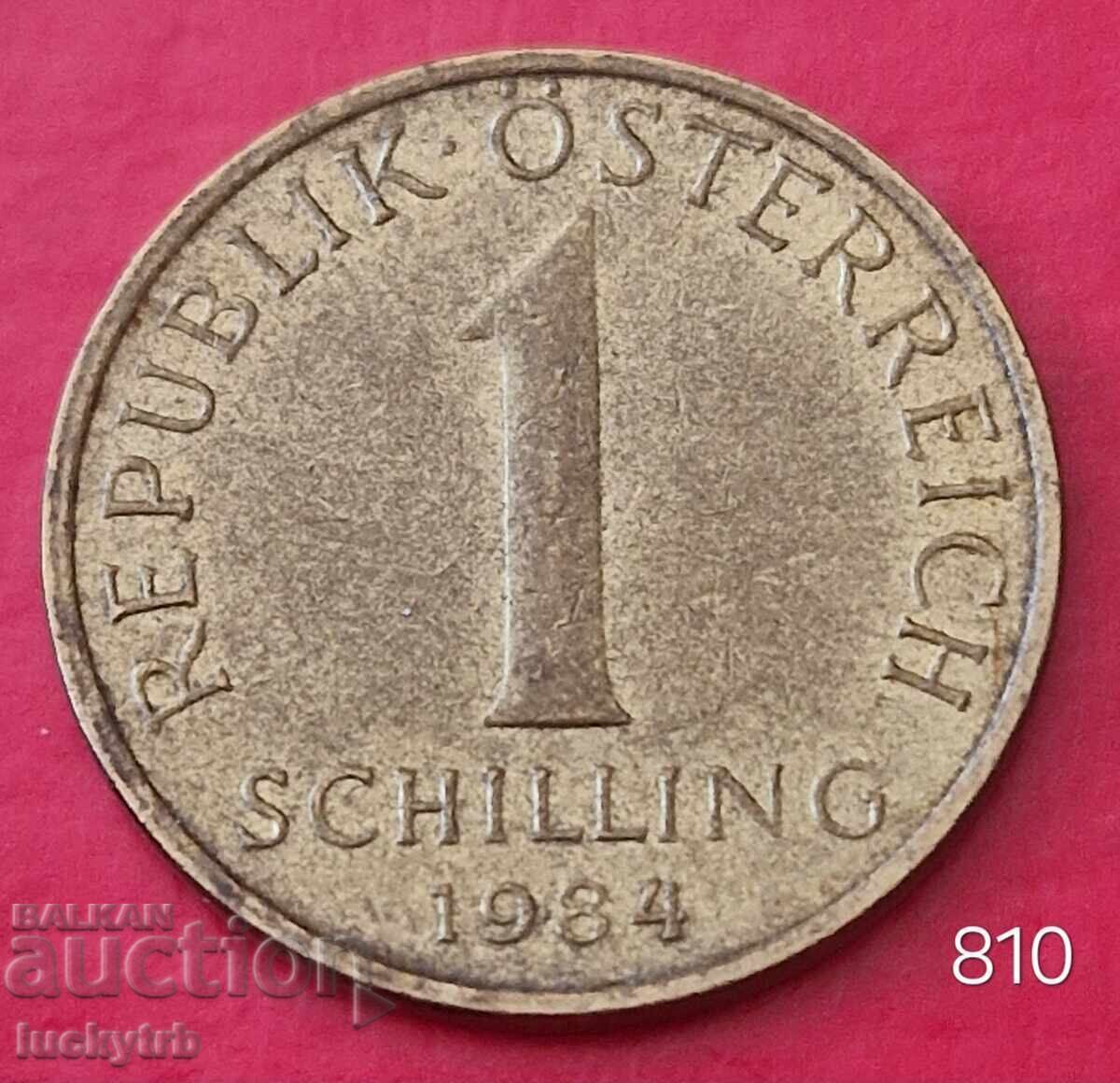 1 șiling 1984 - Austria