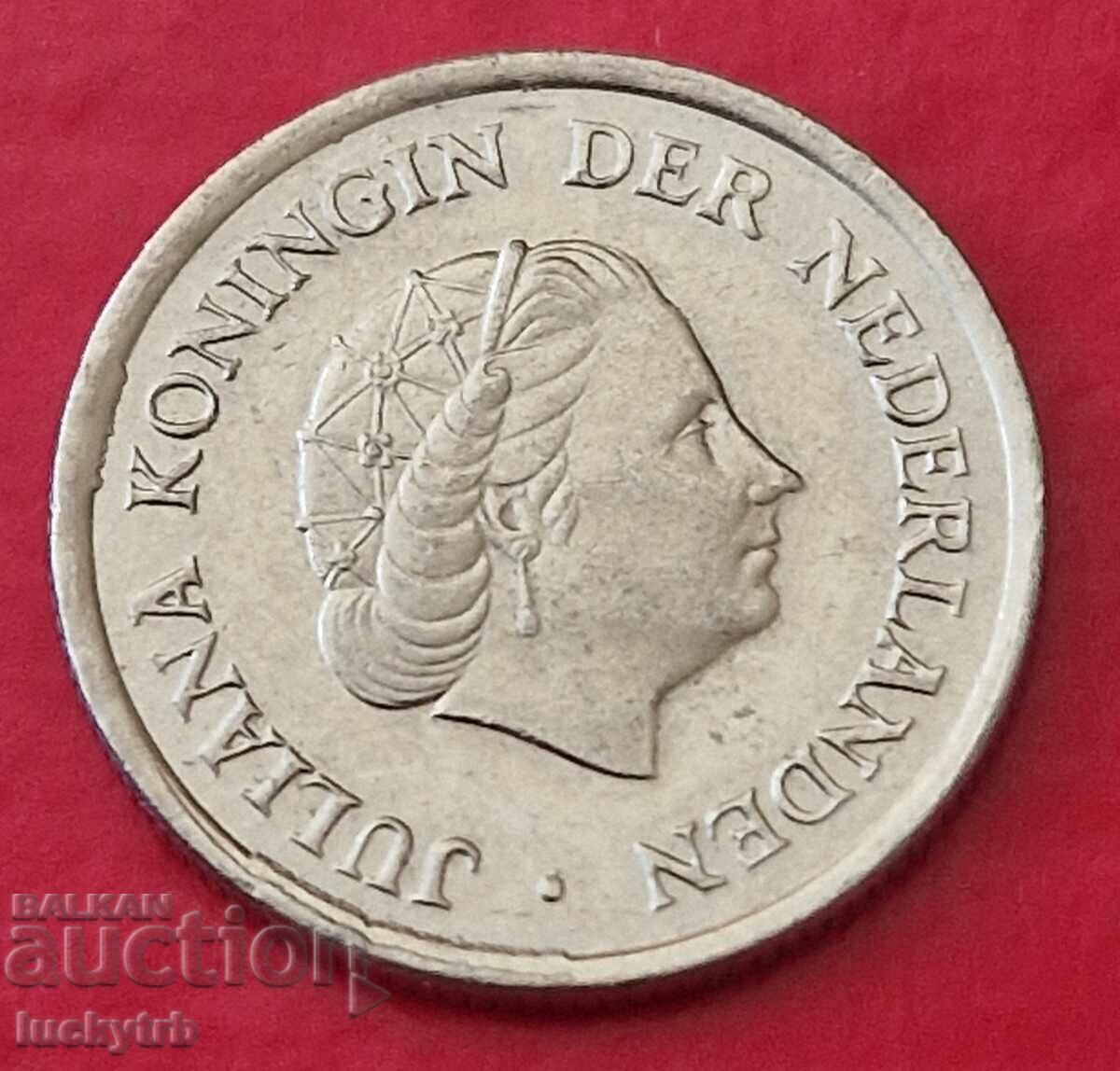 25 de cenți 1980 - Țările de Jos cu preț 0.30 BGN | € 0.15