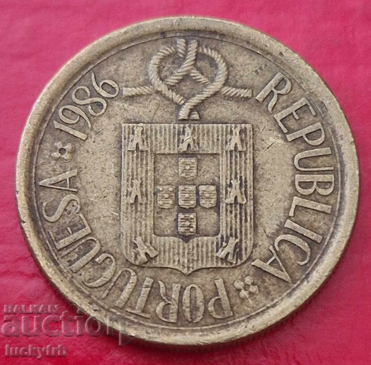 10 escudos 1986 - Portugalia cu preț 0.50 BGN | € 0.26 10 escudos 1986 - Portugalia cu preț 0.50 BGN | € 0.26
